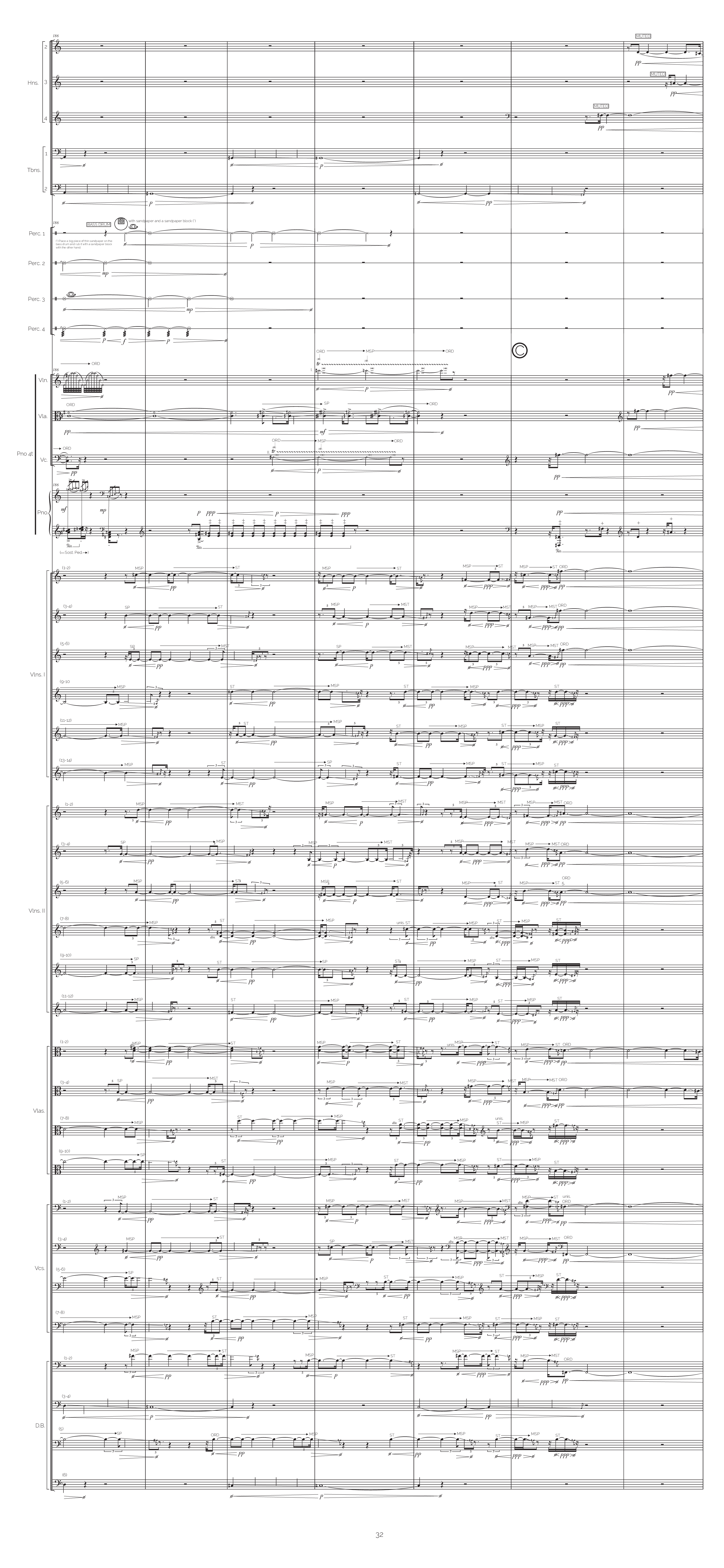 Music Engraving, Orchestra Layout - Manuel Rodríguez
