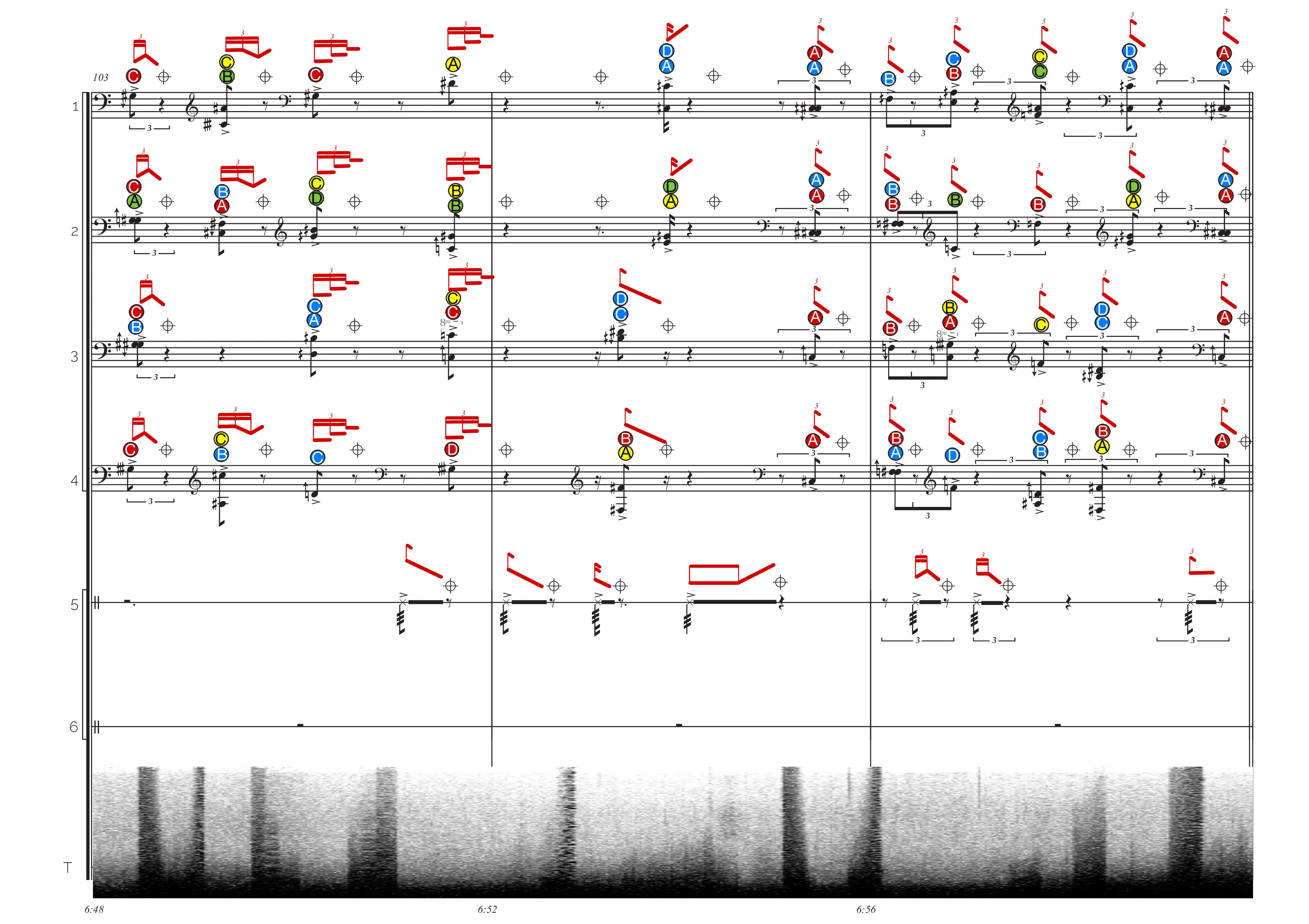 Notensatz, Chamber Music Score - Manuel Rodríguez