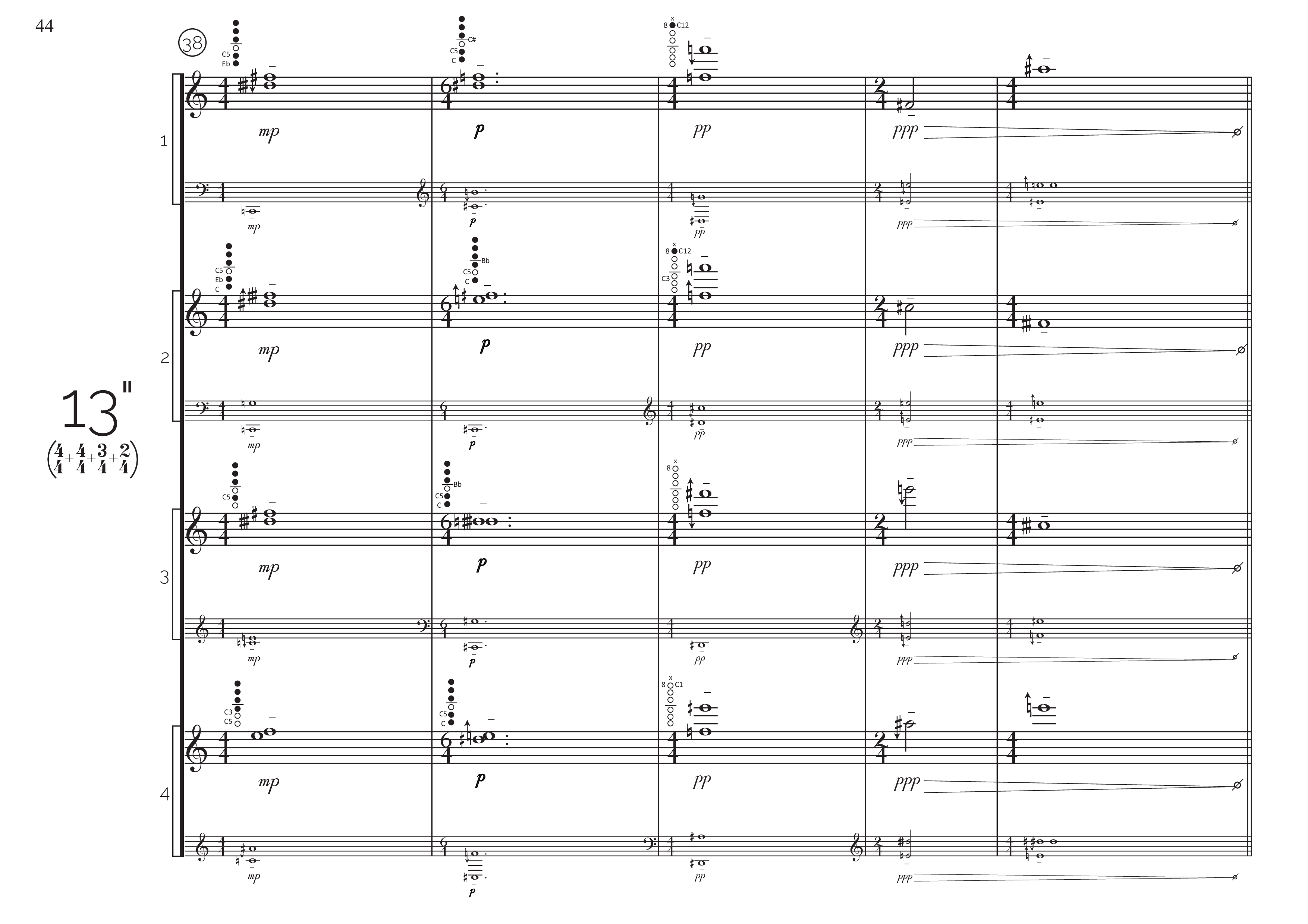 Music Engraving, Traditional Repertoire Edition - Manuel Rodríguez