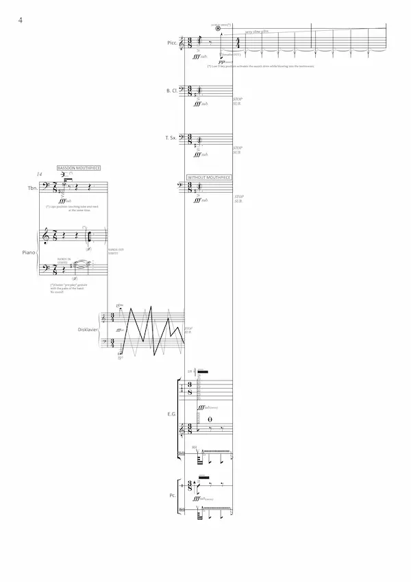 Edición musical, notación contemporánea - Manuel Rodríguez