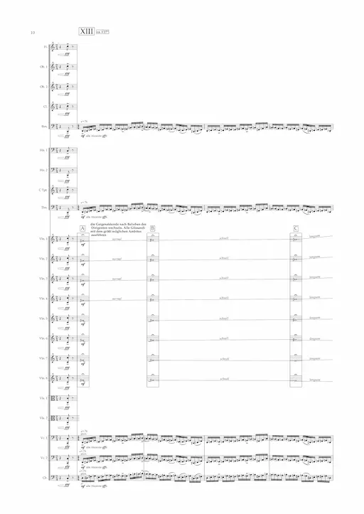 Notación de música contemporánea, partitura gráfica - Manuel Rodríguez