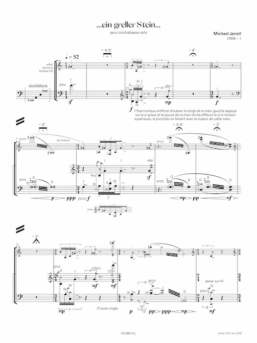 Grabado musical, partitura orquestal completa - Manuel Rodríguez
