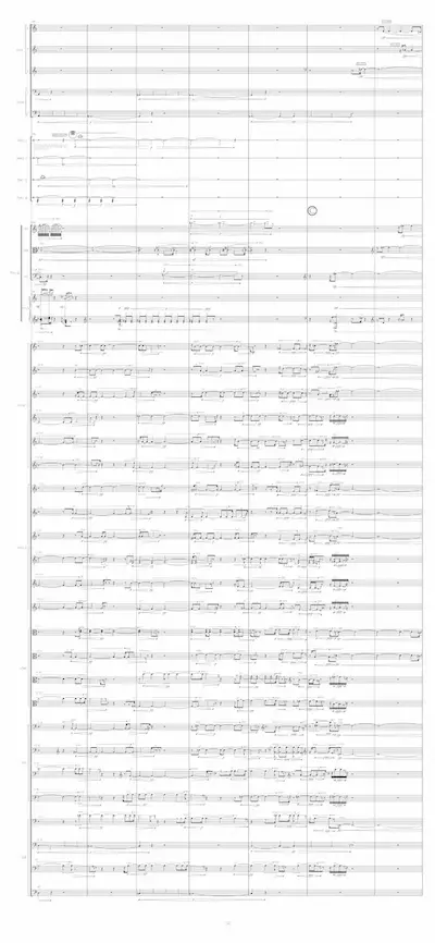 Music Engraving, Orchestra Layout - Manuel Rodríguez